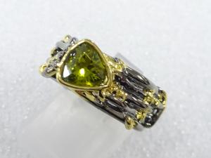 色石　指輪(10号)